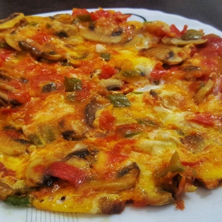 املت با قارچ